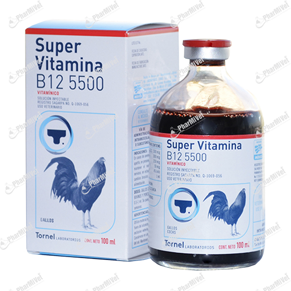 SUPER VITAMINA B12 5500 X 100 ML