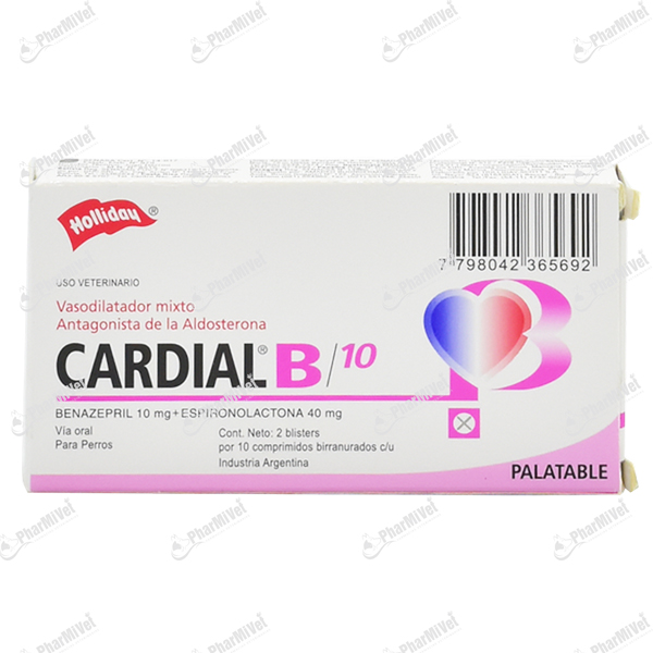 CARDIAL B 10 X 20 TAB