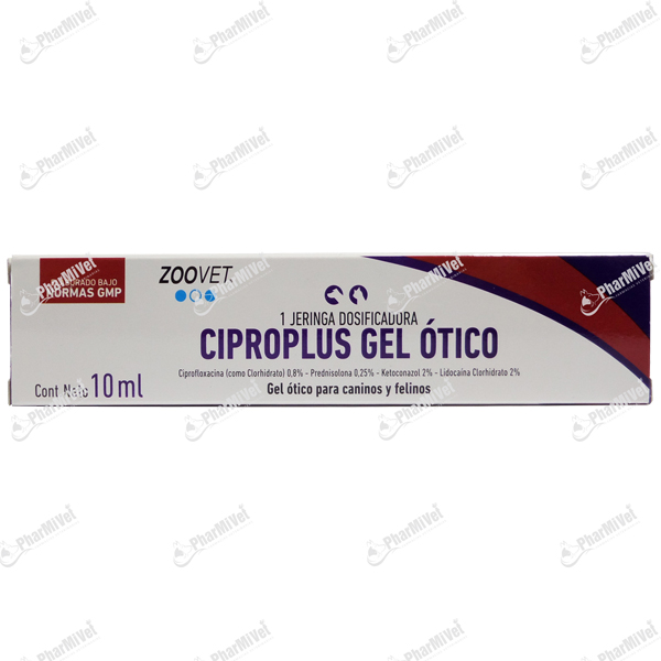 CIPROPLUS GEL OTICO X 10 ML