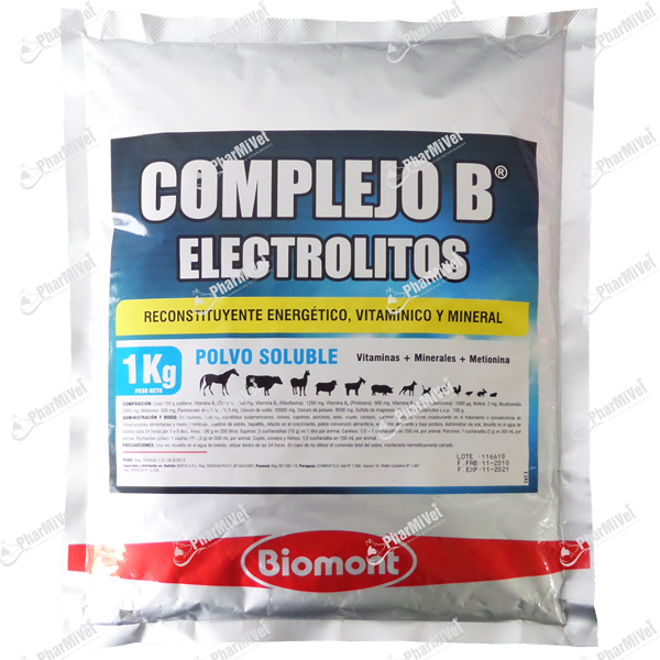 COMPLEJO B C/ELECTROLITOS X 1 KG