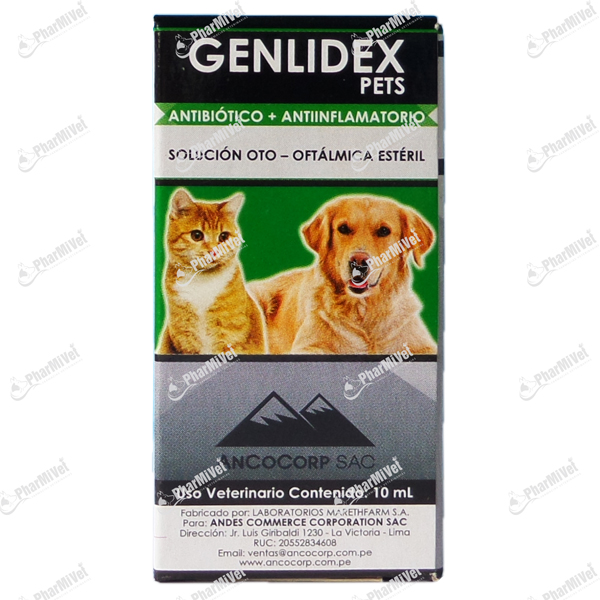 GENLIDEX PETS X 10 ML