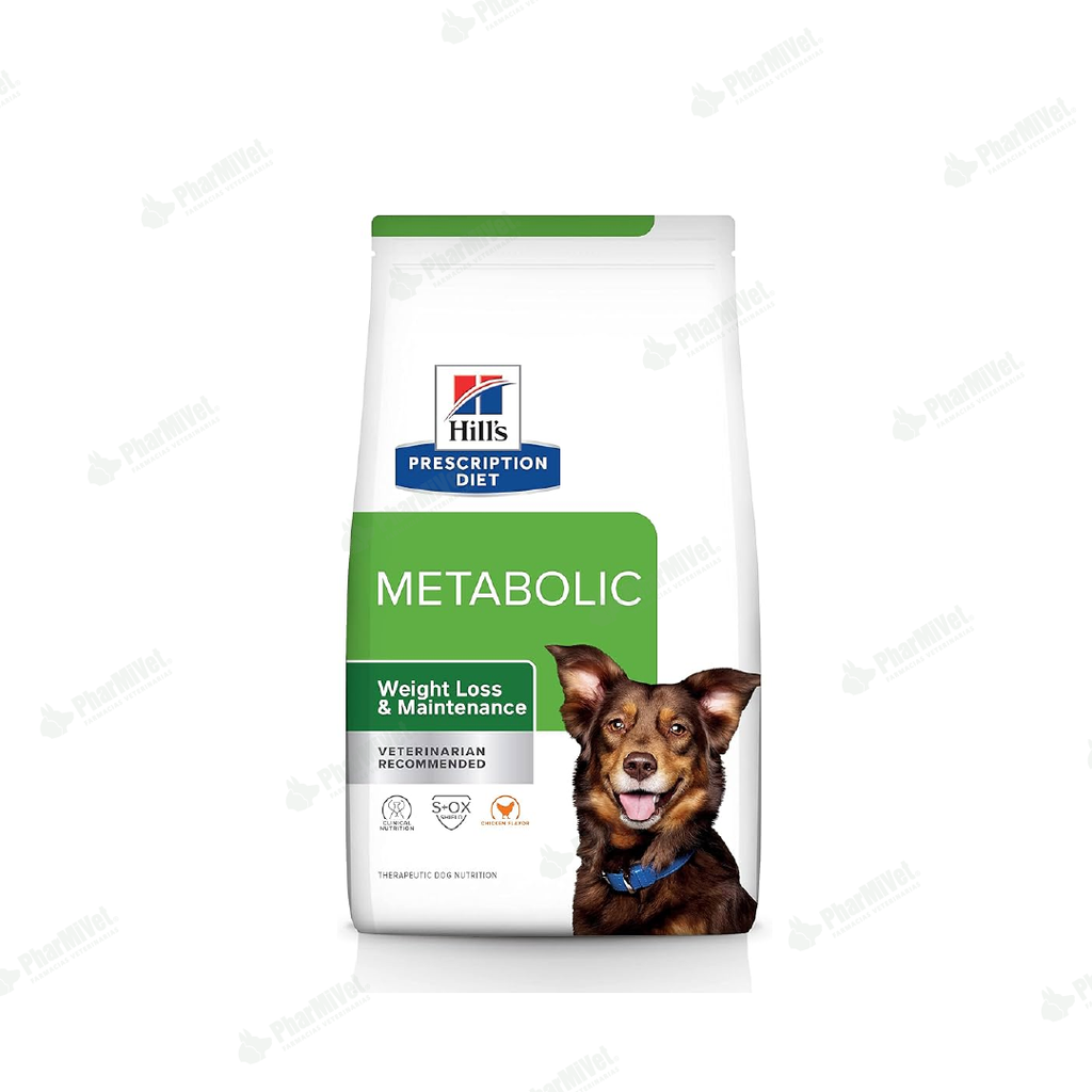 HILL'S PD CANINE METABOLIC 7.7LB X3.49 KG