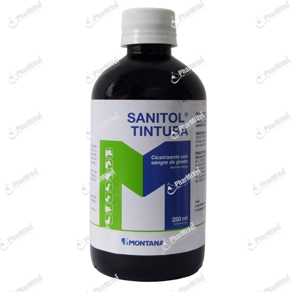SANITOL TINTURA X 250 ML