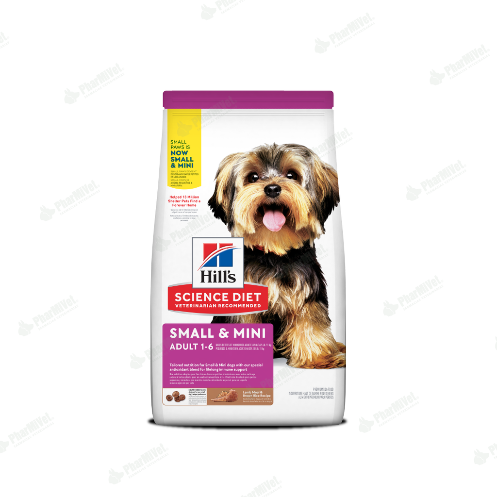 HILL'S SD CANINE ADULT L&amp;R SMALL PAWS 4.5LB 2KG