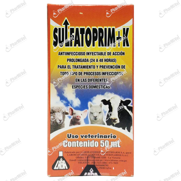 SULFATOPRIM +K X 50 ML