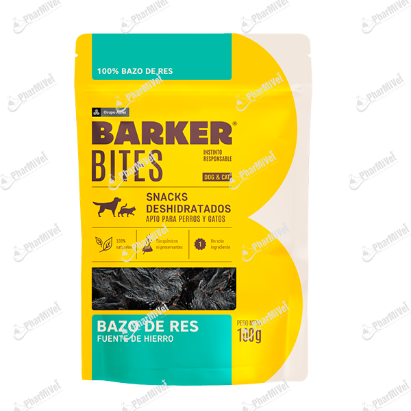 BARKER BITES BAZO DE RES X 100 GR