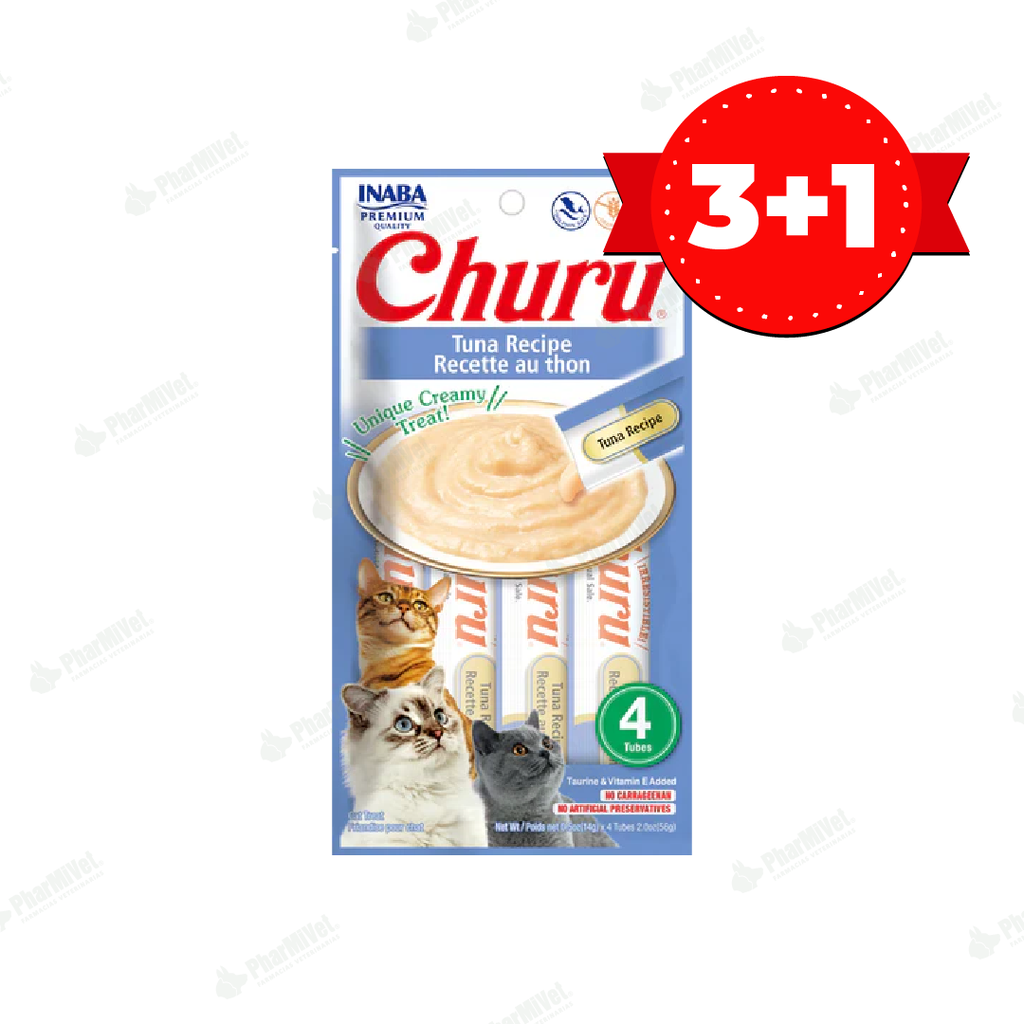 CHURU TUNA RECIPE  X 4 TUBOS (601)