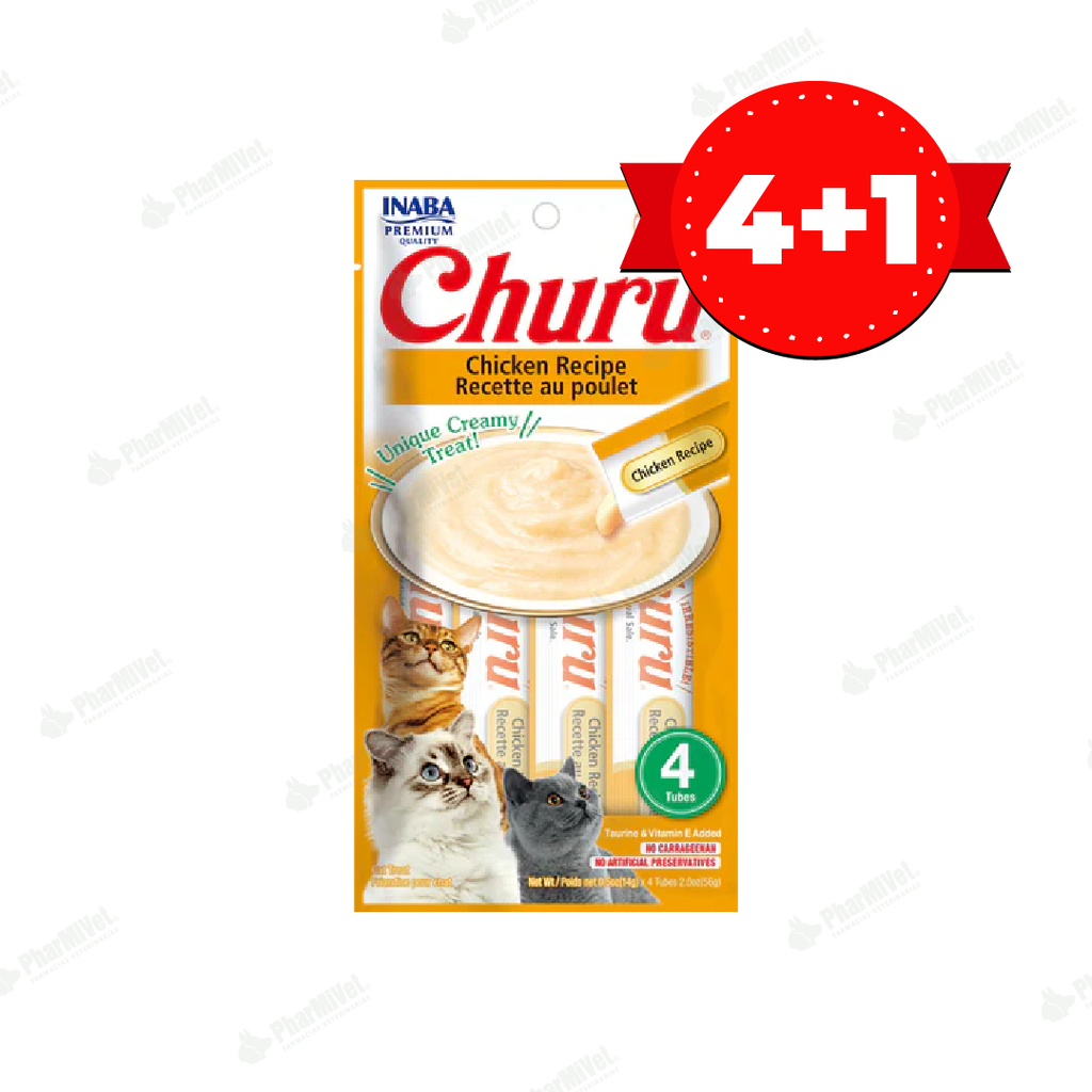 CHURU CHICKEN RECIPE RECETTE X 4 TUBOS (603)