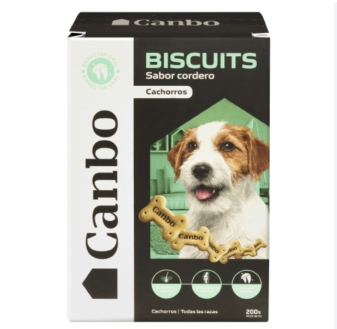 CANBO S.B. BISCUIT CORDERO CACHORRO  X 200 GR