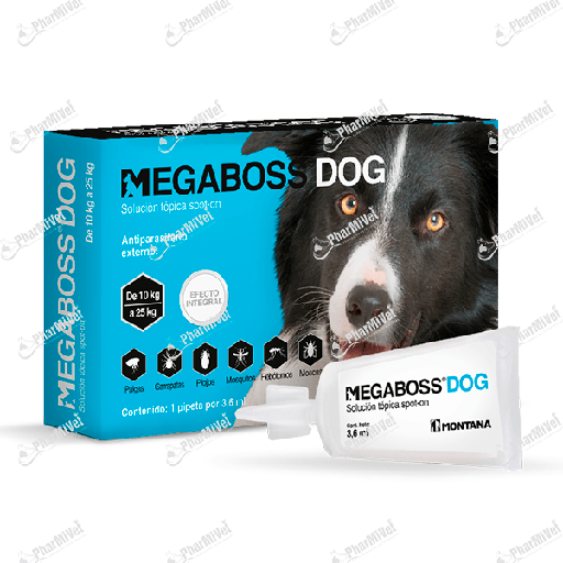 [8080105004] PIPETA MEGABOSS DOG SPOT ON 3,6 ML (10-25 KG)