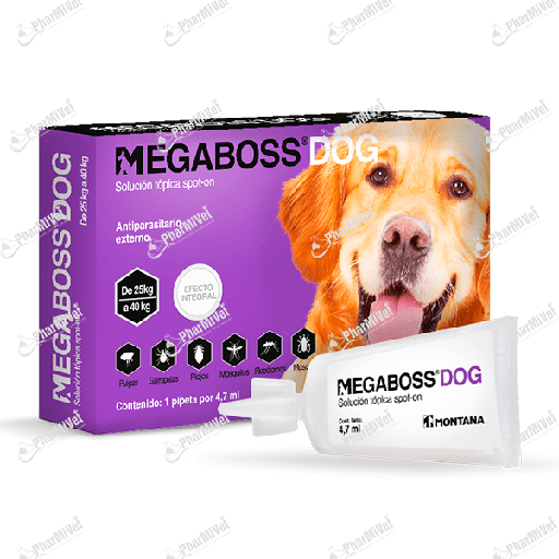 [8080105005] PIPETA MEGABOSS DOG SPOT ON 4.7 ML (25-40 KG)
